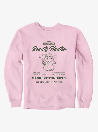 Star Wars The Mandalorian Bounty Hunter Manifest Force Sweatshirt