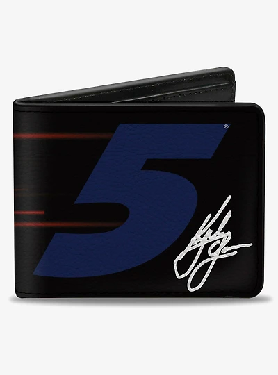 Hendrick Motorsports Kyle Larson #5 Autograph Valvoline Bifold Wallet