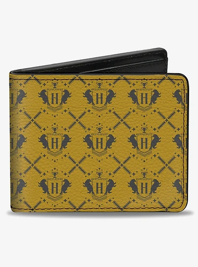 Harry Potter Hufflepuff House Pride Banner Bifold Wallet