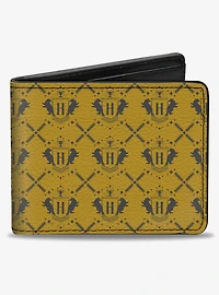 Harry Potter Hufflepuff House Pride Banner Bifold Wallet