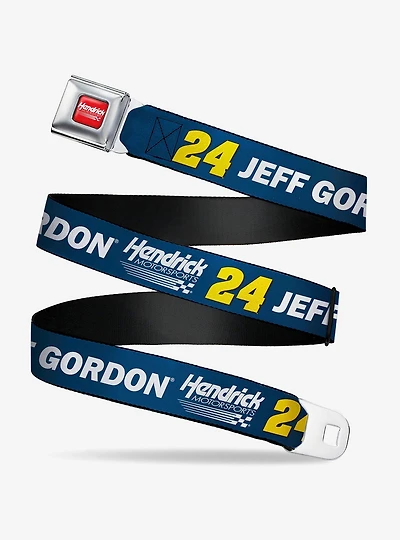 Hendrick Motorsports Jeff Gordon #24 Racing Logo Youth Seatbelt Buckle Belt