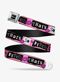 Mean Girls That's So Fetch Collage Youth Seatbelt Buckle Belt