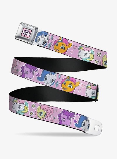 My Little Pony Generations Pony Faces and Cutie Marks Youth Seatbelt Buckle Belt