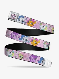 My Little Pony Generations Pony Faces and Cutie Marks Youth Seatbelt Buckle Belt