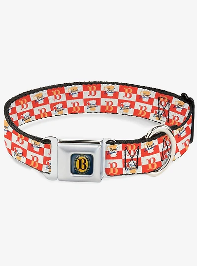 Harry Potter Finest Butterbeer Logo and Mug Seatbelt Buckle Dog Collar