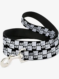 Hendrick Motorsports Alex Bowman Autograph and #48 Checker Logo Dog Leash