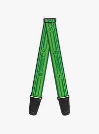 Harry Potter Slytherin House Champion Icons Stripe Guitar Strap