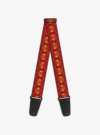 Harry Potter Gryffindor House Pride Banner Guitar Strap