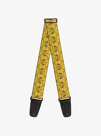 Harry Potter Hufflepuff House Pride Banner Guitar Strap