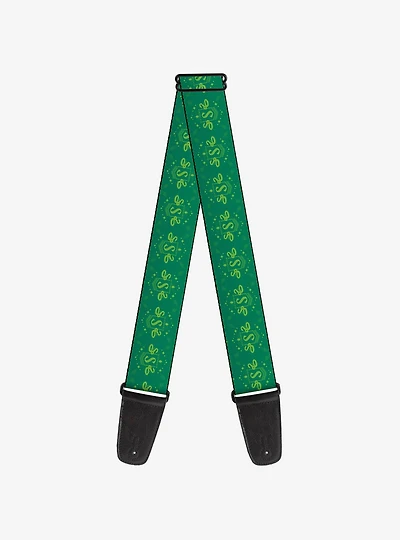 Harry Potter Slytherin House Pride Banner Guitar Strap