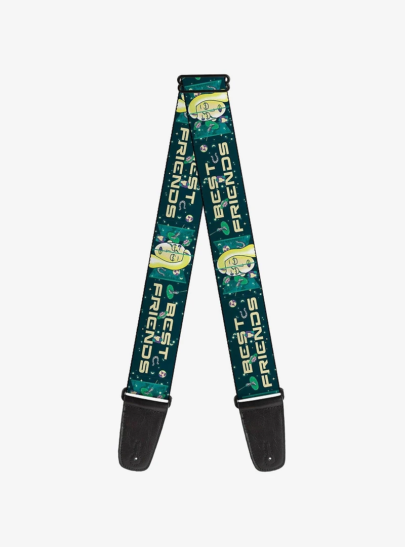 Rick and Morty Space Beth Best Friends Split Pose Guitar Strap