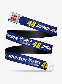 Hendrick Motorsports Jimmie Johnson #48 Motorsport Racing Logo Seatbelt Buckle Belt