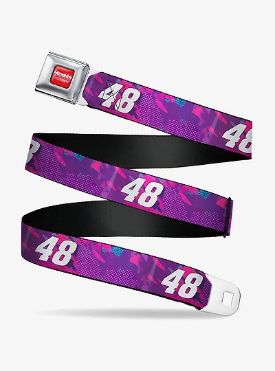 Hendrick Motorsports Alex Bowman #48 Car Scheme Seatbelt Buckle Belt