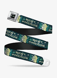 Rick and Morty Space Beth Best Friends Split Pose Seatbelt Buckle Belt