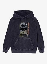 Star Wars The Mandalorian Wherever I Go Mineral Wash Hoodie