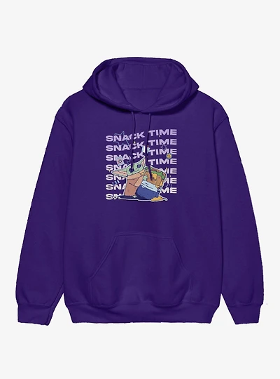 Star Wars The Mandalorian And Grogu Snack Time Now Hoodie