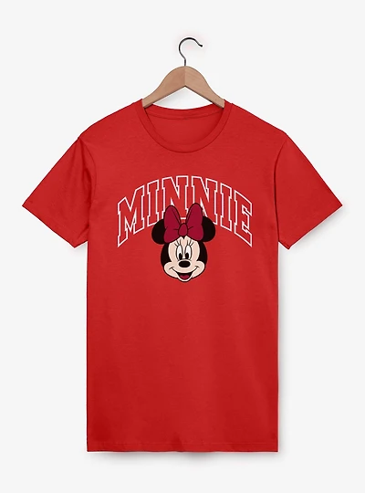 Disney Minnie Mouse Collegiate Outline T-Shirt