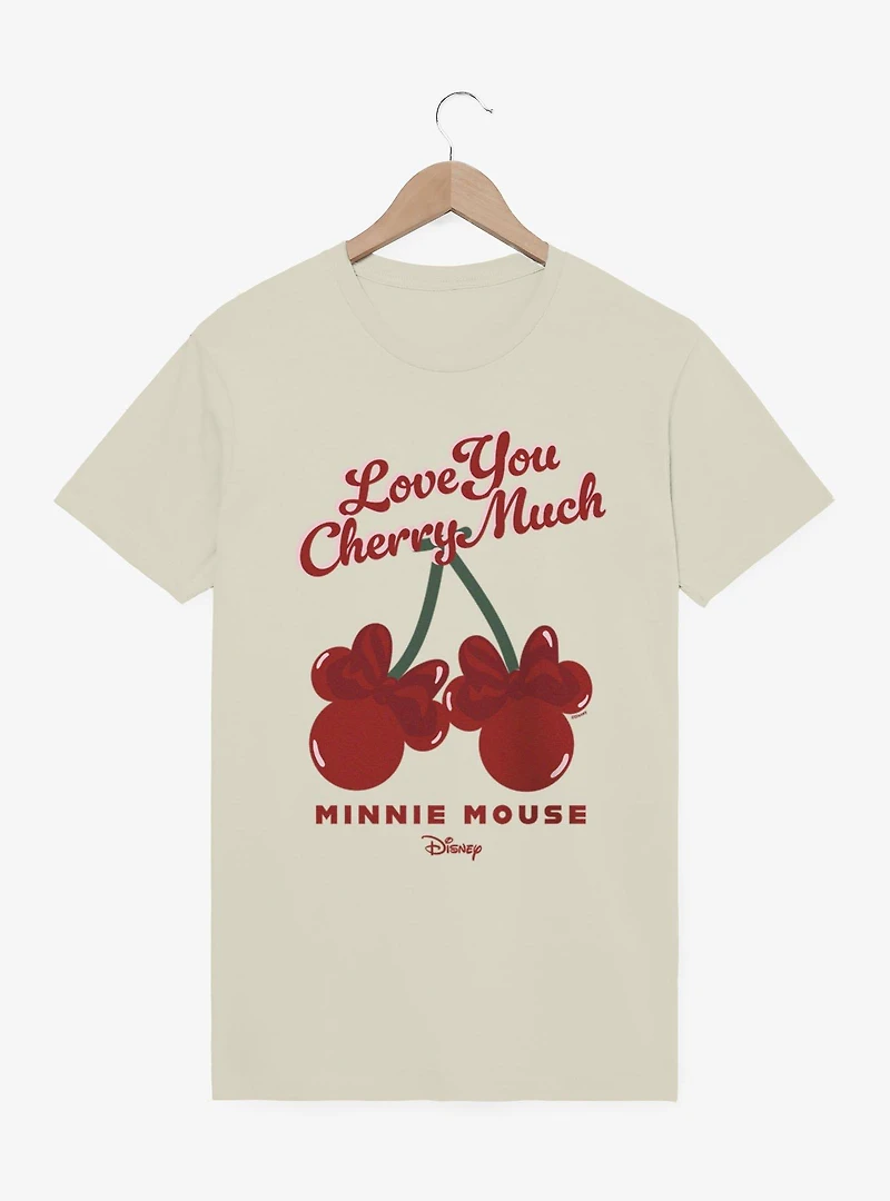 Disney Minnie Mouse Love You Cherry Much T-Shirt