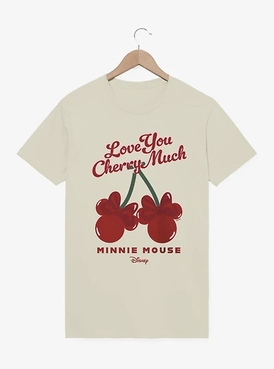 Disney Minnie Mouse Love You Cherry Much T-Shirt