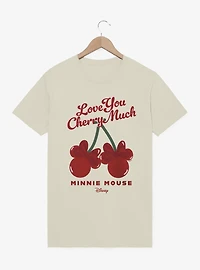 Disney Minnie Mouse Love You Cherry Much T-Shirt
