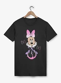 Disney Minnie Mouse Sitting Bow Gradients T-Shirt