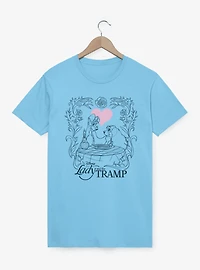 Disney Lady And The Tramp Love Spaghetti Night T-Shirt