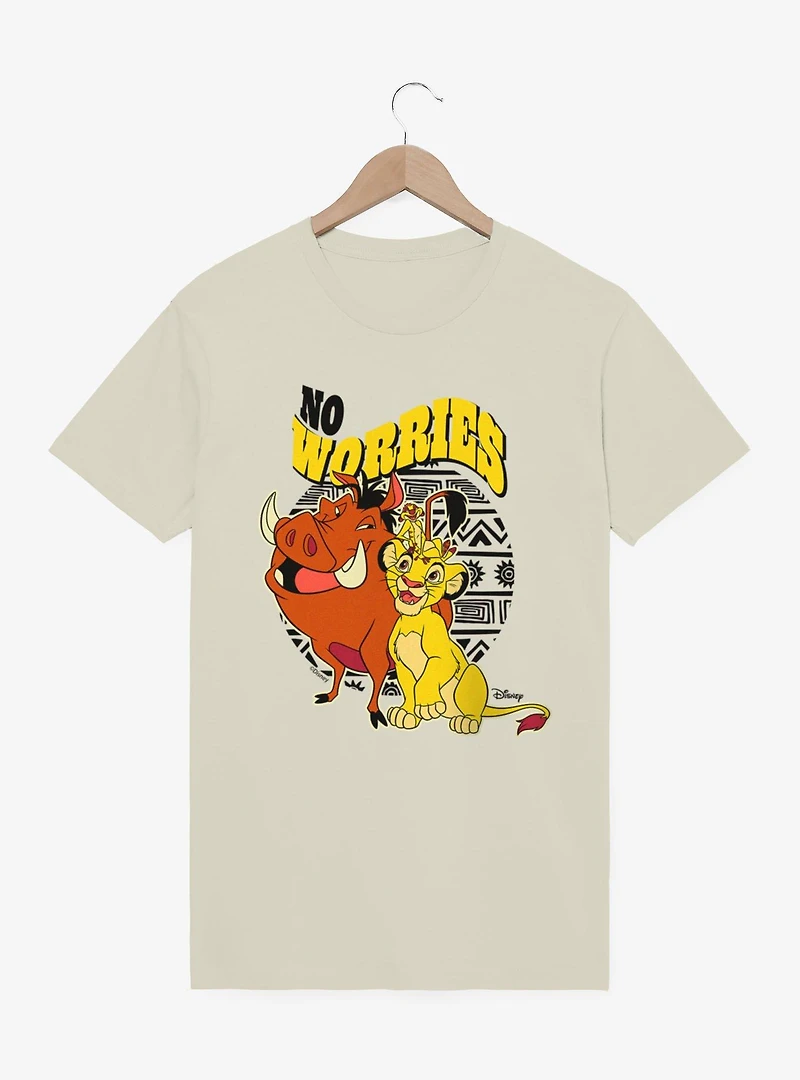 Disney The Lion King No Worries Group T-Shirt
