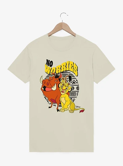 Disney The Lion King No Worries Group T-Shirt