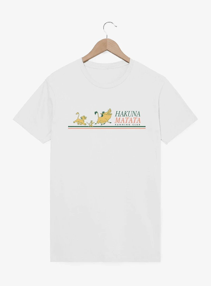 Disney The Lion King Hakuna Matata Running Club Stripes T-Shirt