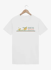 Disney The Lion King Hakuna Matata Running Club Stripes T-Shirt