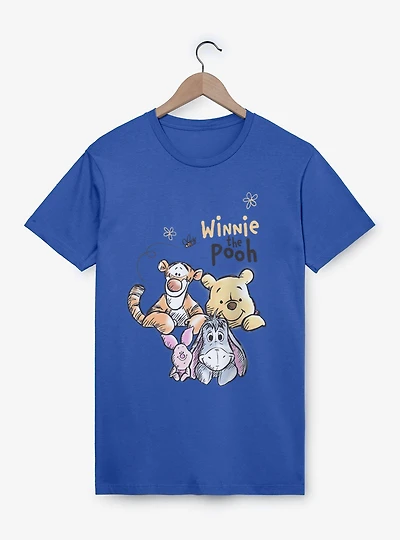 Disney Winnie The Pooh Smiley Friends Look To You T-Shirt