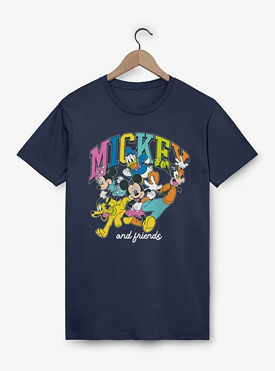 Disney Mickey Mouse & Friends Running Colors Group T-Shirt