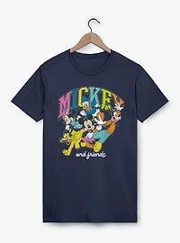 Disney Mickey Mouse & Friends Running Colors Group T-Shirt