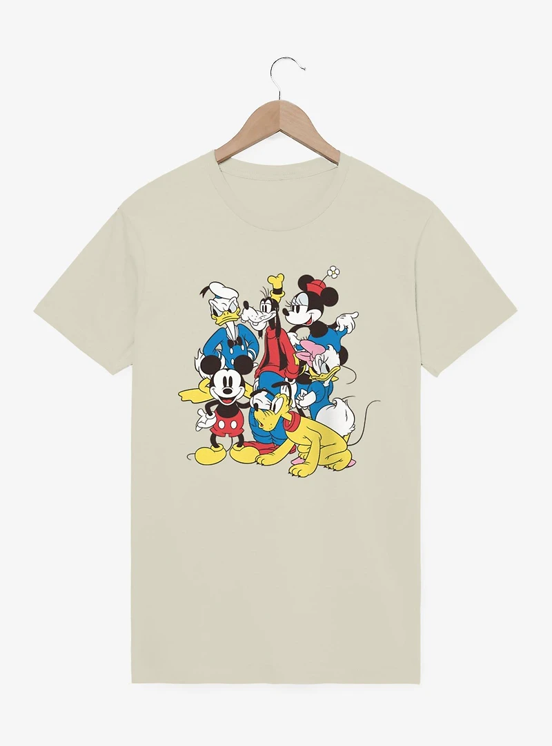 Disney Mickey Mouse & Friends Vintage Character Group T-Shirt