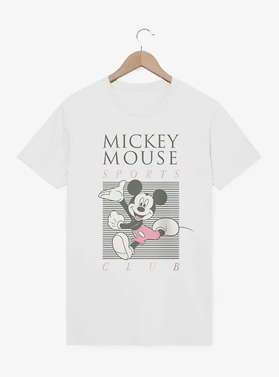 Disney Mickey Mouse Sports Club Lines T-Shirt