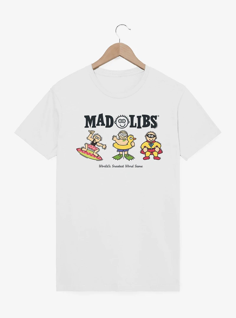 Mad Libs Greatest Summer Vibes Game T-Shirt