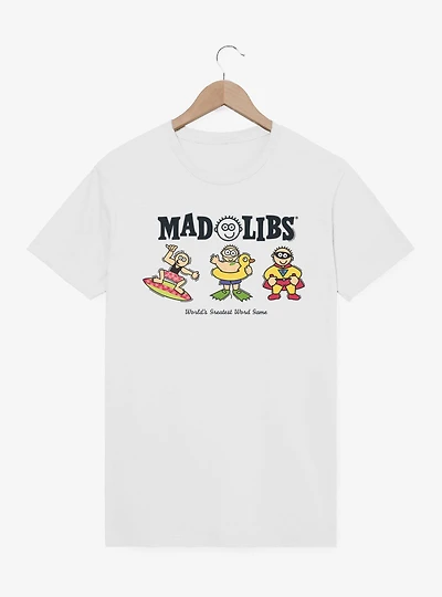 Mad Libs Greatest Summer Vibes Game T-Shirt