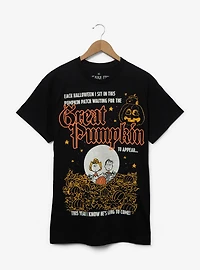 Peanuts It's the Great Pumpkin, Charlie Brown Puff Print T-Shirt - BoxLunch Exclusive