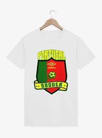 Umbro Soccer Portugal Ribbon Shield Crest T-Shirt