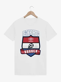 Umbro Soccer Netherlands Ribbon Shield Crest T-Shirt