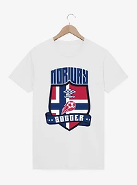 Umbro Soccer Norway Ribbon Shield Crest T-Shirt