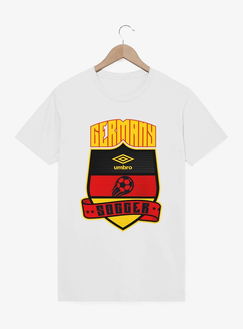 Umbro Soccer Germany Ribbon Shield Crest T-Shirt