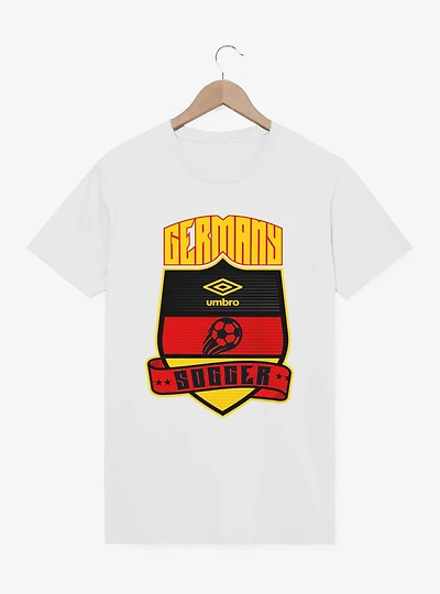 Umbro Soccer Germany Ribbon Shield Crest T-Shirt