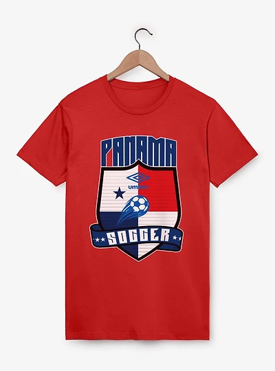 Umbro Soccer Panama Ribbon Shield Crest T-Shirt