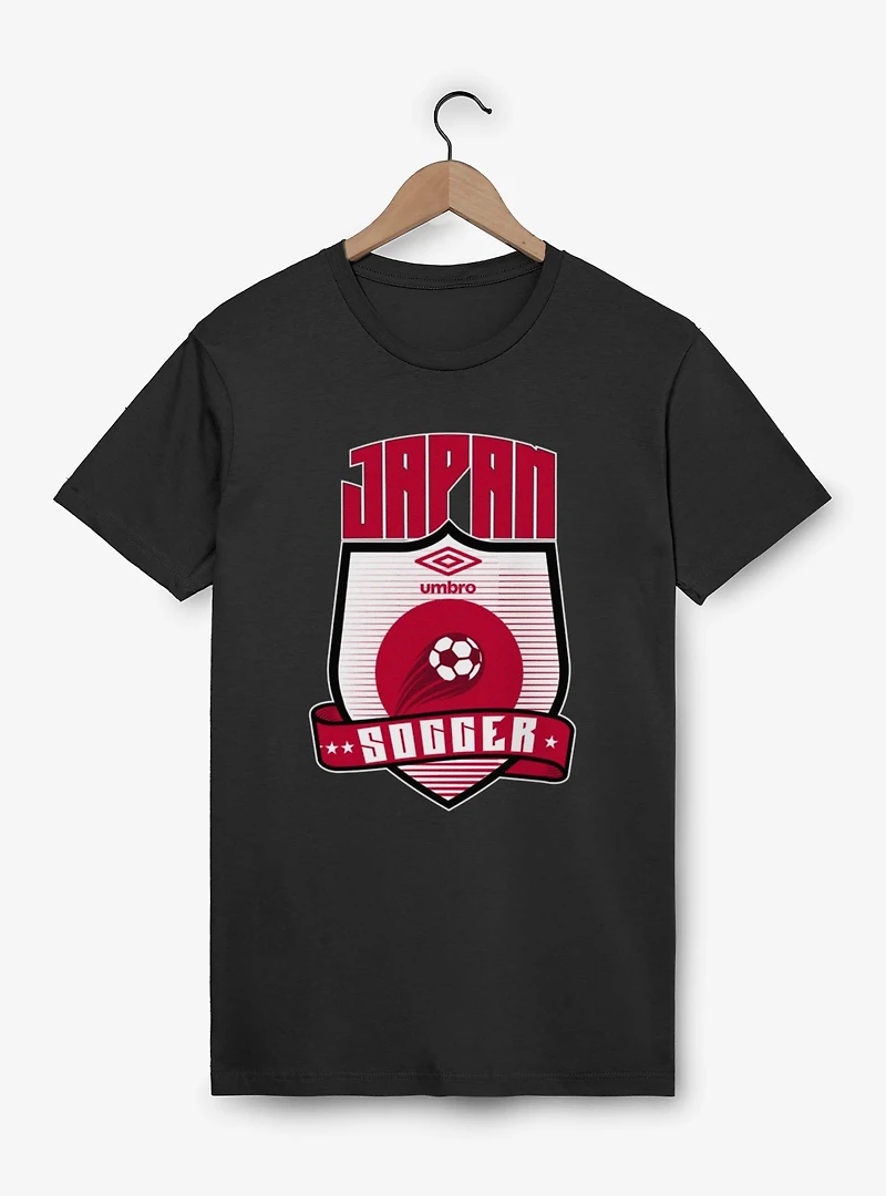 Umbro Soccer Japan Ribbon Shield Crest T-Shirt