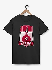 Umbro Soccer Japan Ribbon Shield Crest T-Shirt