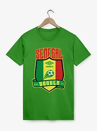 Umbro Soccer Senegal Ribbon Shield Crest T-Shirt