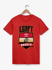 Umbro Soccer Egypt Ribbon Shield Crest T-Shirt