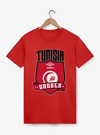 Umbro Soccer Tunisia Ribbon Shield Crest T-Shirt