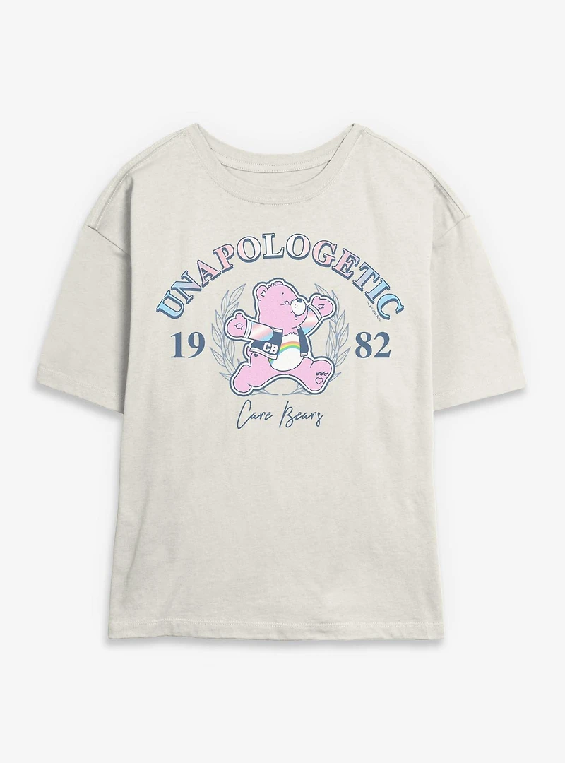 Care Bears Cheer Bear Unapologetic Womens Skimmer T-Shirt
